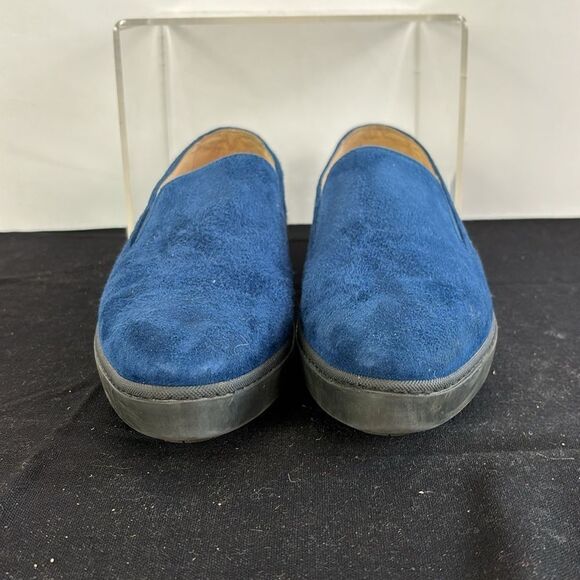 Fs/Ny Blue Suede Slip Ons - Picture 3 of 8